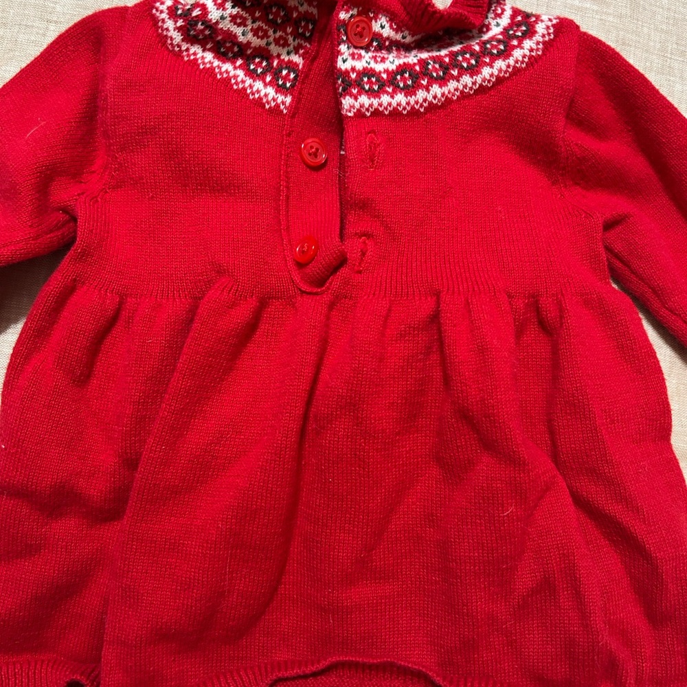 Edgehill Collection Red Knit Garment - Picture 2 of 5